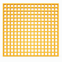 Grille en PRV sur mesure découpée sur mesure, panneaux de grille en fibre de verre GRP 1x4m 1x3m 1.22x2.44m pour passerelle et plateforme