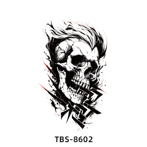 Nouveau gros <span class=keywords><strong>fleur</strong></span> <span class=keywords><strong>tatouage</strong></span> temporaire <span class=keywords><strong>bras</strong></span> étanche <span class=keywords><strong>tatouage</strong></span> autocollants demi-<span class=keywords><strong>bras</strong></span> dos couleur Animal crâne <span class=keywords><strong>tatouage</strong></span> autocollants - Product Image 5