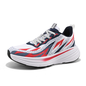Sneakers Casual <span class=keywords><strong>da</strong></span> uomo personalizzate con Design a fiamma Low MOQ Brand <span class=keywords><strong>scarpe</strong></span> <span class=keywords><strong>da</strong></span> <span class=keywords><strong>Running</strong></span> antiscivolo con chiusura a lacci per la stagione primaverile - Product Image 2