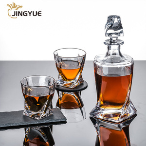 Tốt hơn tùy chỉnh khắc cá nhân pha lê thủy tinh Whiskey <span class=keywords><strong>Decanter</strong></span> và kính đặt trong cao cấp gỗ Hộp quà tặng cho nam giới CHA - Product Image 4