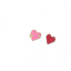 V & R Qingdao Bijoux Gioielli Émail Mignon Amour Coeur Fruits <span class=keywords><strong>Broche</strong></span> <span class=keywords><strong>Lot</strong></span> <span class=keywords><strong>De</strong></span> 6 Pièces - Product Image 2