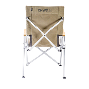 OnwaySports sedia da campeggio pieghevole portatile in alluminio con sedile in tela con <span class=keywords><strong>borsa</strong></span> per il trasporto - Product Image 3