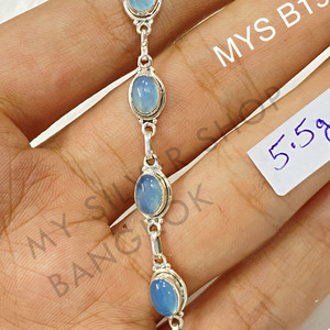 Wholesale Original Superb Gemstone <b>Sterling</b> <b>Silver</b> <b>925</b> Fine <b>Bracelet</b> Tennis <b>Bracelet</b> Style for Women for Party or Gift - Product Image 3