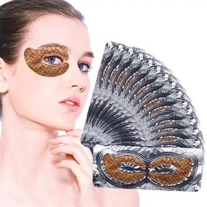ייצור מותאם אישית שחור זהב עין תיקון לחות הידרוג 'ל אבוקדו פרפר עין טיפול מסכות לנפיחות