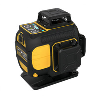 Niveau laser 4D mini LL-4EG, 16 lignes, auto-nivelant, outil de construction