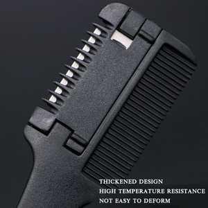 <span class=keywords><strong>Pettine</strong></span> per <span class=keywords><strong>capelli</strong></span> con <span class=keywords><strong>rasoio</strong></span> per sfoltire rimovibile per parrucchieri per tagliare lo Styling del taglio dei <span class=keywords><strong>capelli</strong></span> - Product Image 4