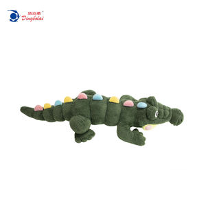 Almohada de Peluche de Cocodrilo de Alta Calidad, Súper Suave, Adorable, de Algodón PP, con Bordado de Animales, Personalizable, de Dibujos Animados - Product Image 1