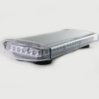 Barra de Luces de Advertencia Magnética BIAOCHI de 21 Pulgadas (54 cm) y 48 W, Mini Barra de Luces LED Estroboscópicas Azul y Roja, Luz de Emergencia para Vehículos, Accesorios para Autos
