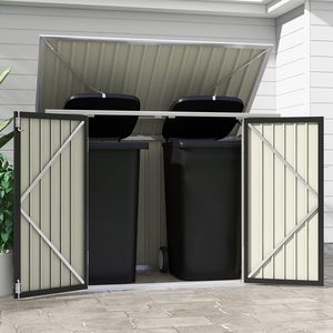 Abri <span class=keywords><strong>de</strong></span> jardin 6*3 avec structure en acier galvanisé et finition thermolaquée, facile à assembler pour ranger les outils <span class=keywords><strong>de</strong></span> jardin et les accessoires <span class=keywords><strong>de</strong></span> <span class=keywords><strong>piscine</strong></span> - Product Image 2