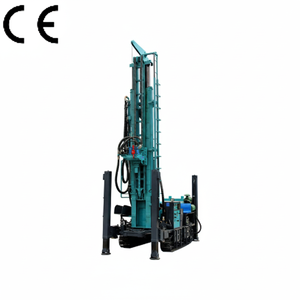 เครื่องเจาะบ่อน้ำบ่อน้ำบ่อน้ำบ่อน้ำลึกแบบรถพ่วงแท่นขุดเจาะแบบโรตารี่200เมตร - Product Image 1