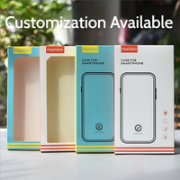 Boîte d'emballage universelle neutre portable en papier kraft et carton pour téléphone portable : Solution d'emballage en carton riche en fonctionnalités