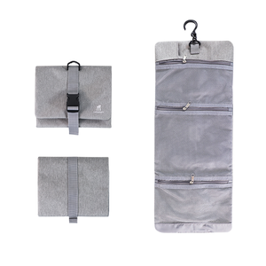 Trousse de Toilette de Voyage Grande Capacité Suspendable, Résistante à l'Eau, pour Cosmétiques et Pinceaux, Fabriquée au Vietnam - Product Image 1