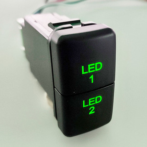 Nhiệm vụ nặng nề kép Rocker ChuyểN 12V/24V Prado Hilux Reiz Landcruiser ánh sáng nút điều khiển ON/OFF cho TOYOTA xe ô tô - Product Image 1