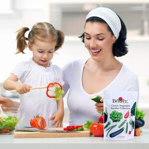 Burpee héritage légume 15,000 + variété Pack betteraves haricots chou-fleur céleri poivron <span class=keywords><strong>navet</strong></span> pour pots de fleurs jardinières - Product Image 5