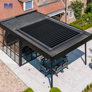 Marco <span class=keywords><strong>de</strong></span> <span class=keywords><strong>madera</strong></span> con sensor <span class=keywords><strong>de</strong></span> viento, marco <span class=keywords><strong>de</strong></span> metal barato con pantalla solar, <span class=keywords><strong>kit</strong></span> rolo, soportes, panel solar, pérgola, techo deslizante - Product Image 1