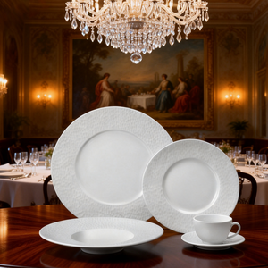 ชุดจานอาหารค่ำ HARVIT แบบนูน/<span class=keywords><strong>ล</strong></span>าย<span class=keywords><strong>ล</strong></span>ึก 20 ชิ้น ชุดเซรามิกดีไซน์มินิมอ<span class=keywords><strong>ล</strong></span>สไตล์อิตาลี - Product Image 2