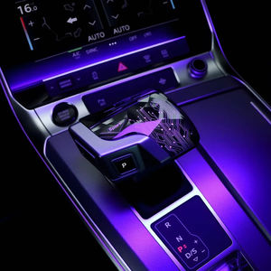 مقبض ناقل حركة جديد مضاء بتصميم يخت كريستالي مع إضاءة LED لسيارات أودي Q5L18-24 وQ5LSportback21-24 وSQ5 21-24، إضاءة داخلية للسيارة - Product Image 2