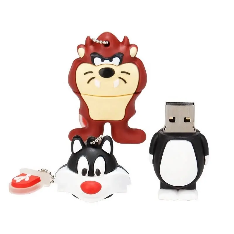 Baru Kreatif Kartun Anime USB Flash Drive 8GB 16GB Flashdisk 4GB USB Tongkat Kartun Usb