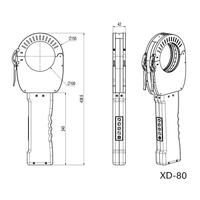 Máquina de Soldadura Orbital Automática Avanzada KEPUNI para Tuberías de Acero de 10-76.2mm con Alta Tasa de Éxito, Refrigeración por Agua y Datos de Soldadura Imprimibles
