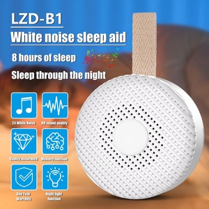 Máquina de Sonido Portátil Mini con <span class=keywords><strong>Ruido</strong></span> <span class=keywords><strong>Blanco</strong></span> para Niños, 24 Sonidos Relajantes, Altavoces Aptos para Bebés - Product Image 1