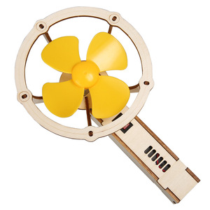 พัดลมมือถือ DIY งานไม้ทำมือ เทคโนโลยีงานฝีมือ สำหรับ<span class=keywords><strong>เด็ก</strong></span>อายุ 7-14 ปี ผลิตในจีน นักเรียนอนุบาล ประดิษฐ์สิ่งประดิษฐ์เล็กๆ ปริศนาสร้างสรรค์ - Product Image 1