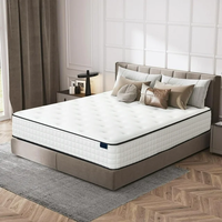 8 pouces bien dormir pas cher matelas compressé matelas de lit hybride orthopédique poche matelas à ressorts roi reine Double