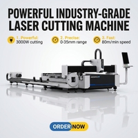 Vente flash : machine de découpe laser à fibre CNC double usage 1500w 3000w de haute qualité