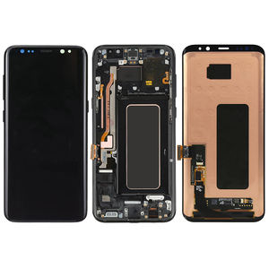 หน้าจอโทรศัพท์มือถือแท้รุ่น S8plus Amoled พร้อมกรอบ  จอ <span class=keywords><strong>S8</strong></span>+ Lcd  หน้าจอแสดงผล <span class=keywords><strong>S8</strong></span> <span class=keywords><strong>Plus</strong></span> สำหรับ Samsung Galaxy G950 <span class=keywords><strong>G955</strong></span> - Product Image 1