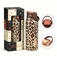 Bouteille d'eau isotherme Everich 32 oz à double paroi sous vide, garde au chaud et au froid, anti-fuite, sans BPA, avec poignée, coffret cadeau