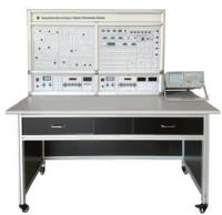 Estación de Trabajo de Laboratorio de Tecnología Electrónica BEICHENG, Entrenador Electrónico Analógico Digital Completo, Estructura de Acero y Madera