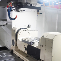 Máquina CNC de 5 Ejes con Husillo BT50, Control GSK, Fresadora de Metal de Alta Precisión, Husillo Único, Instrumentos Dentales