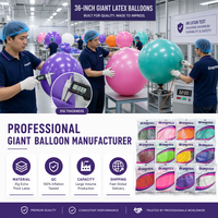 Groothandel 31g extra dikke 36 inch latex ballonnen gigantische jumbo ballonnen voor openingsceremonie groot evenement decoratie CE CPC