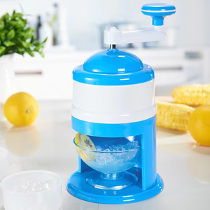 Household Kitchen Manual Crank Snow Cone <b>Maker</b> Manual Shaved <b>Ice</b> <b>Maker</b> Handheld Manual <b>Ice</b> Crusher - Product Image 4