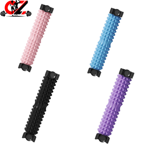 Rouleau de massage en mousse haute densité pour yoga avec support, rouleau de Pilates en mousse creux pour l'exercice et la récupération - Product Image 1