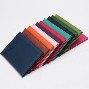 I-0629 Nueva Funda de Pasaporte y Tarjetero de Viaje de Moda en Material PU con Cierre de Cremallera para Mujeres y Hombres - Product Image 6