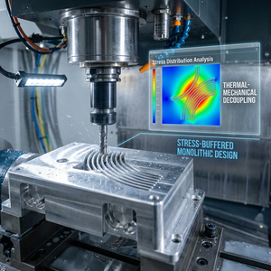 Boîtier d'ordinateur de bord en aluminium CNC avec dissipateur intégré à ailettes taillées, coque de refroidissement IP67, solution d'ingénierie tri-étanche, inspection à 100 % - Product Image 2