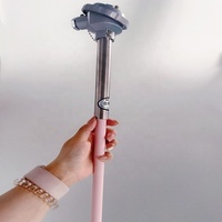 High Temperature S Type Thermocouple Sensor for Ceramic Kiln Furnace 2372 Fahrenheit 1300 Degree WRP-100 Thermocouple S R K Type