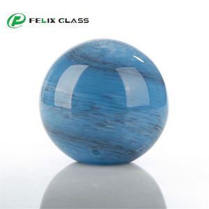 Pantalla de Lámpara LED Redonda de Vidrio Azul de Tamaño Personalizado con Función de Cuidado Ocular, Regulable, Tamaño Mediano para Lámpara Colgante - Product Image 2