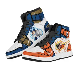 Casual shoes Animation son goku Vegeta Demon Slayer fashion shoes Anime Children DBZ Nezuko Cartoon design shoes