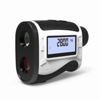 Anbachi Télémètre laser numérique optique avec zoom 7X, étanche IP54, écran LCD, pour le golf et la chasse à l'arc
