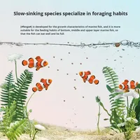 Petites particules riches en protéines, vitamines et minéraux, 500 ml/200 ml, nourriture pour poissons de mer en bouteille, utilisation en aquarium, garantie de 18 mois