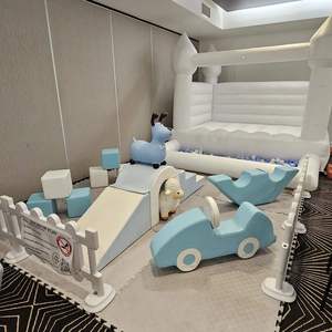 Set de Juegos para Niños, Piscina de Pelotas, <span class=keywords><strong>Casa</strong></span> de Juegos, Parque de Diversiones, Equipo de Juegos Interior Personalizable de Esponja y PVC Suave - Product Image 3