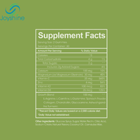 Gummies de croissance en hauteur OEM : Vitamines, Calcium 100mg, Magnésium Glycinate 30mg, Zinc, Ashwagandha