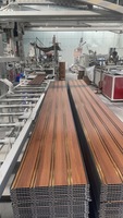Matériaux de construction de maisons, panneaux en bois stratifié couleur PVC, faux plafond en PVC pour murs et plafonds