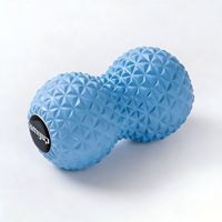 Balle de massage professionnelle en EVA ultra-légère et portable, à double point de pression, pour le massage des fascias et des tissus profonds du cou et des pieds