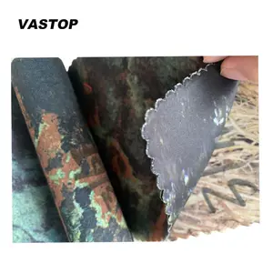 Commercio all'ingrosso neoprene foglio di gomma di stampa camo modello di progettazione neoprene tessuto camouflage