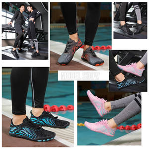 Chaussettes aquatiques antidérapantes pour hommes et femmes Chaussures d'eau à séchage rapide pour la plage, la piscine, le lac, la randonnée, le kayak et le surf-pour adultes - Product Image 5