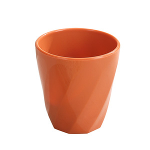 Threaded PP Mug Creative Coffee Milk Tea <b>Cup</b> Solid Color For Home Bathroom Adult Use - Product Image 5