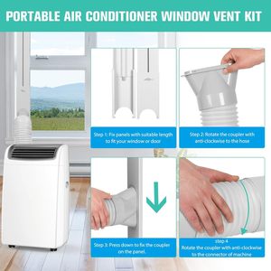 <span class=keywords><strong>Kit</strong></span> DE VENTILACIÓN DE <span class=keywords><strong>VENTANA</strong></span> DE CA portátil con manguera de escape de 5,9 pulgadas <span class=keywords><strong>Kit</strong></span> de <span class=keywords><strong>ventana</strong></span> deslizante ajustable para piezas de <span class=keywords><strong>aire</strong></span> <span class=keywords><strong>acondicionado</strong></span> - Product Image 5