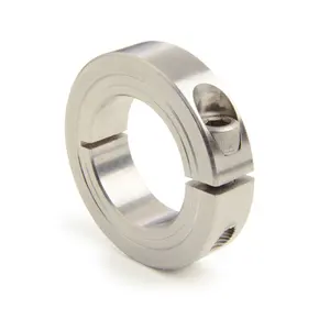 custom Stainless steel shaft mounting ring Shaft Collar Two Piece Clamp